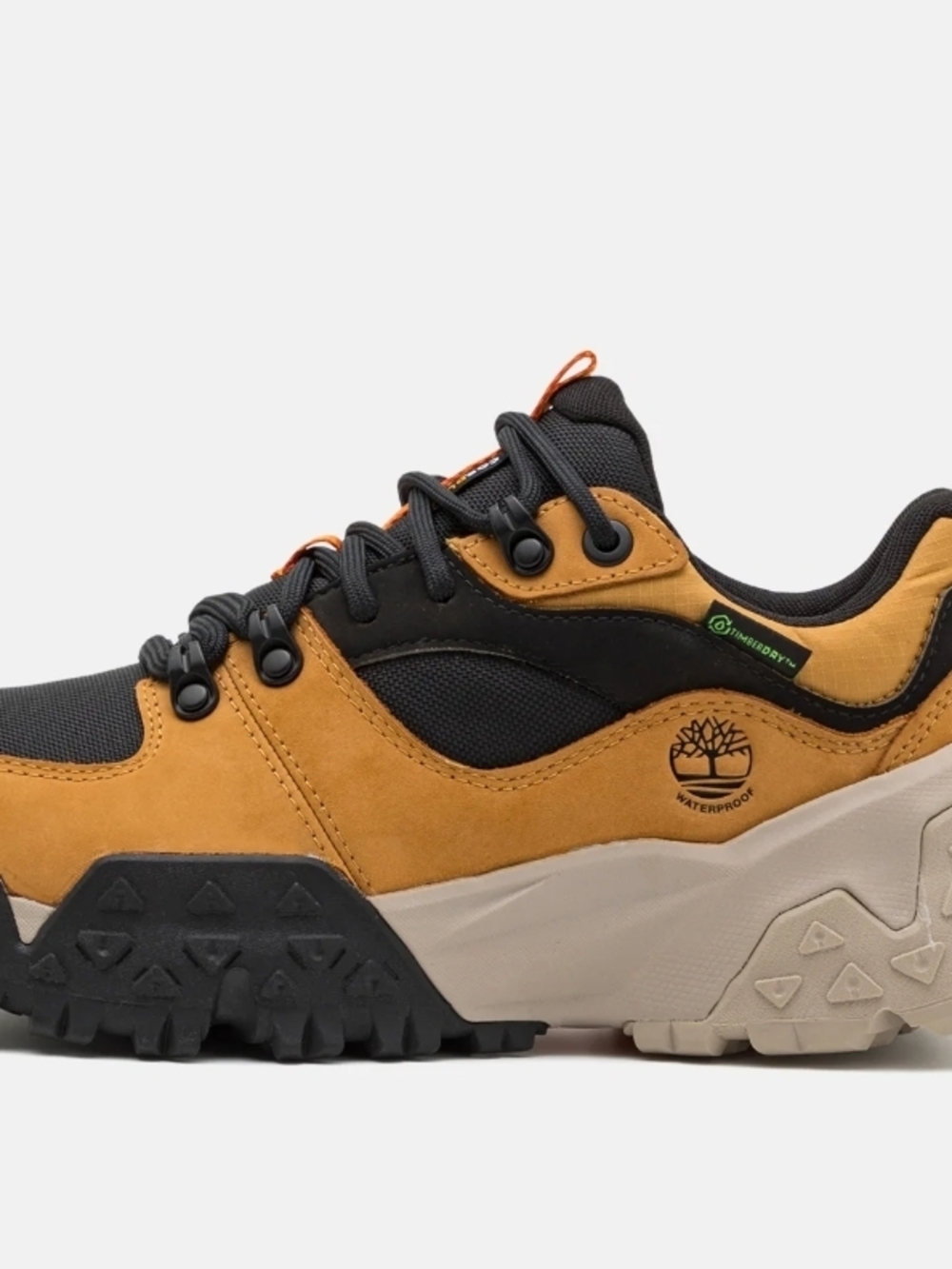 Timberland Men’s Low-Top Trail Sneakers — Wheat and Black